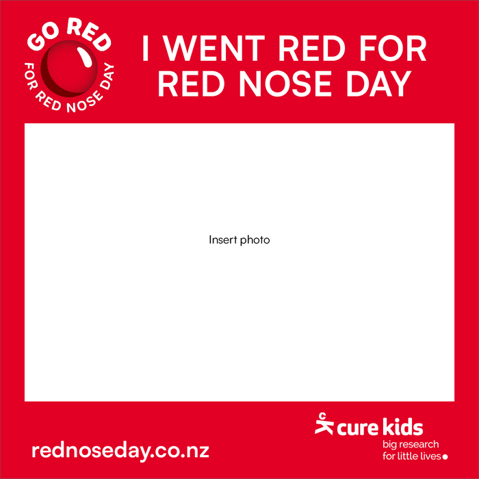 Go Red Generic Frame